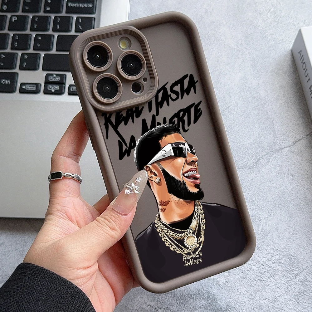 Vibrant Rapper Anuel AA Design Phone Case - Artistic Ladder Cover for ...