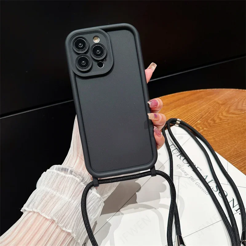 UEEBAI Crossbody Lanyard Phone Case For IPhone 12 Pro Max