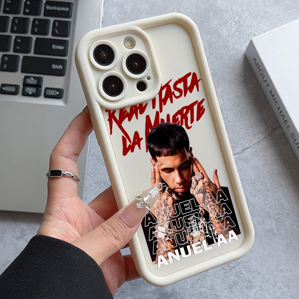 Vibrant Rapper Anuel AA Design Phone Case - Artistic Ladder Cover for ...